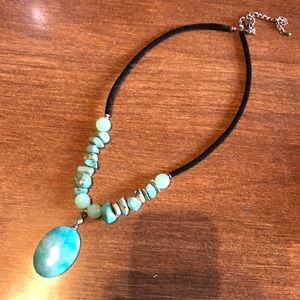 Turquoise Pendant Necklace